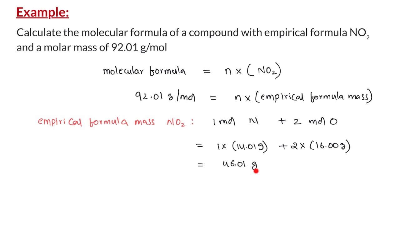 Empirical Formula And Molecular Formula YouTube empirical-formula-and-molecular-formula-youtube