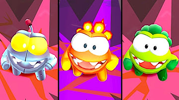 Om Nom Run - Nom of Steel, Fire Nom & Earth Nom