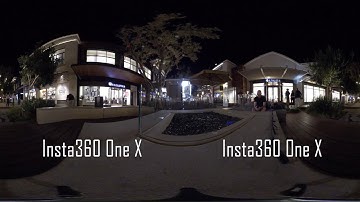 Insta360 One X vs Xiaomi Mi Sphere vs Ricoh Theta V - Low Light Test