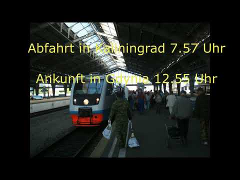 Kaliningrad - Zugverbindung