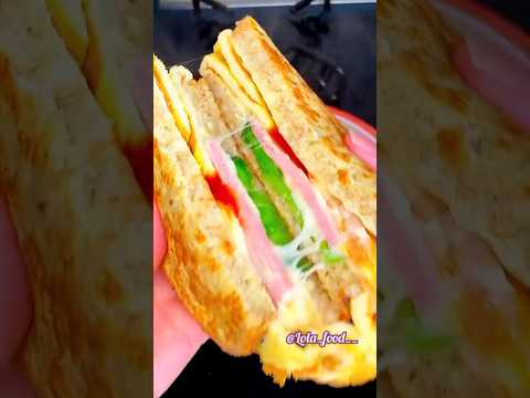 Завтрак за 5 минут 🥪 🤍 #рецепты #shorts #вкусно #завтрак #еда #рецепт