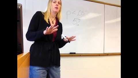 P value & Null hypothesis