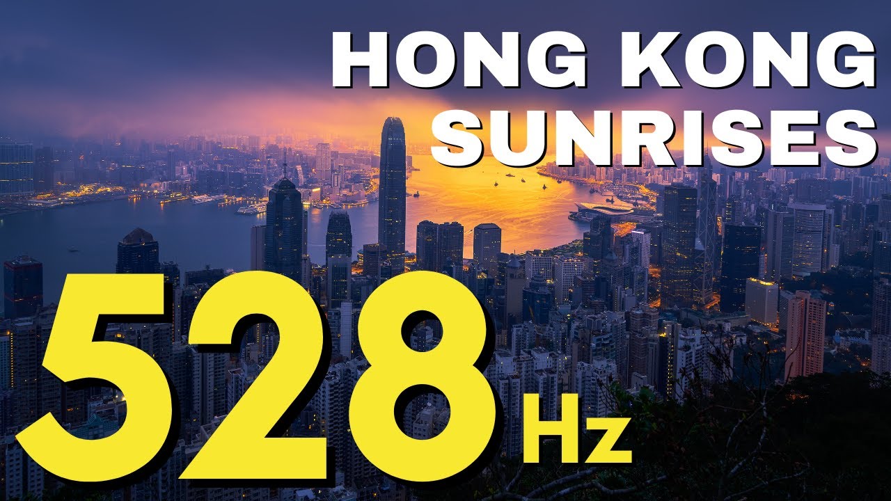 YouTube पर 528 Hz healing frequency | meditation music | Hong Kong Sunrises देखें