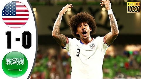 USA vs Saudi Arabia 1-0 Highlights & All Goals 2025 HD