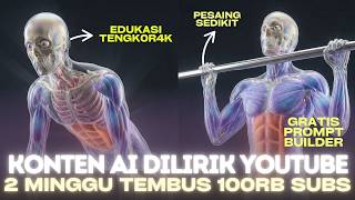 Tutorial Lengkap Bikin Konten AI Edukasi Tengkorak yang Disukai Algoritma Global screenshot 1