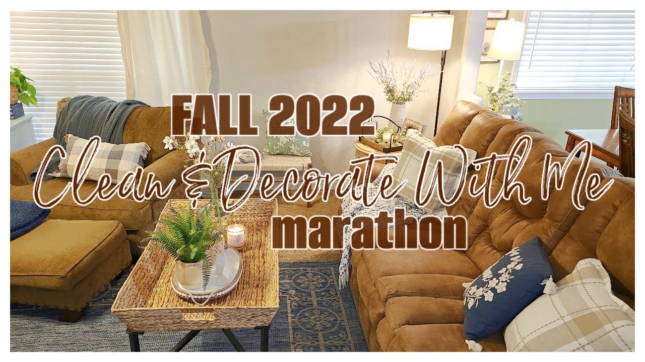 FALL CLEAN & DECORATE WITH ME MARATHON / 2 HOURS OF FALL CLEANING