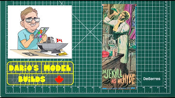 Model Build - Dr. Jekyll as Mr. Hyde Diorama - Part 1