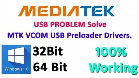 Install Driver Mediatek MTK Preloader Windows 10 64 Bit