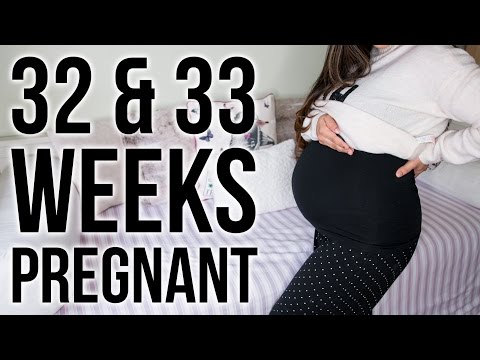 Video: 33 Weeks Pregnant - What Happens To The Baby? Feelings And Pain In The Abdomen