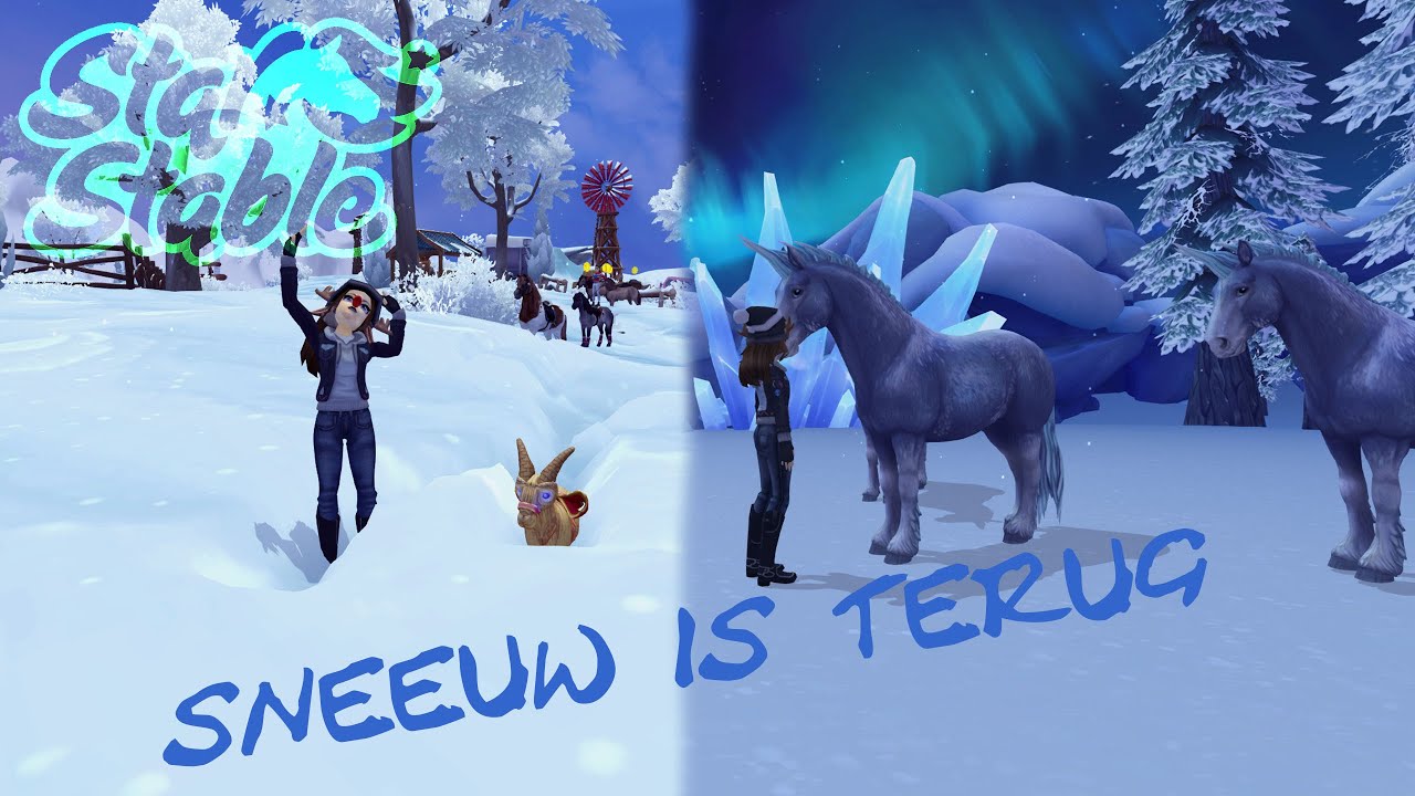 SNEEUW is terug & CODES | Star Stable update | Let's Play | Nederlands ...