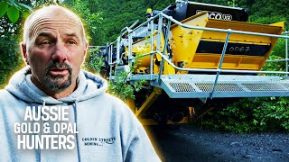 Dave Brings In His BIGGEST Custom-Made Wash-Plant! | Gold Rush: Dave Turin's Lost Mine
