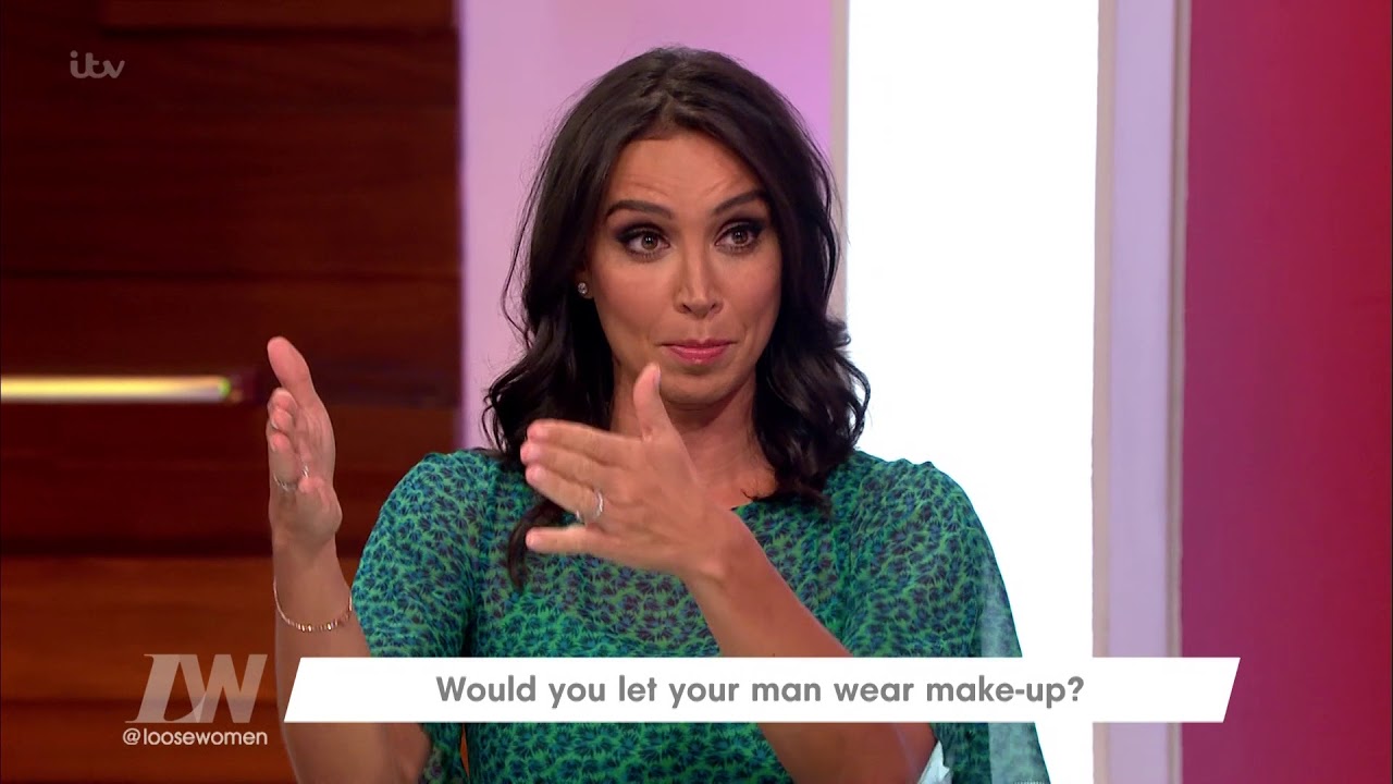 How Would the Panel Feel About Their Man Wearing Makeup? | Loose Women