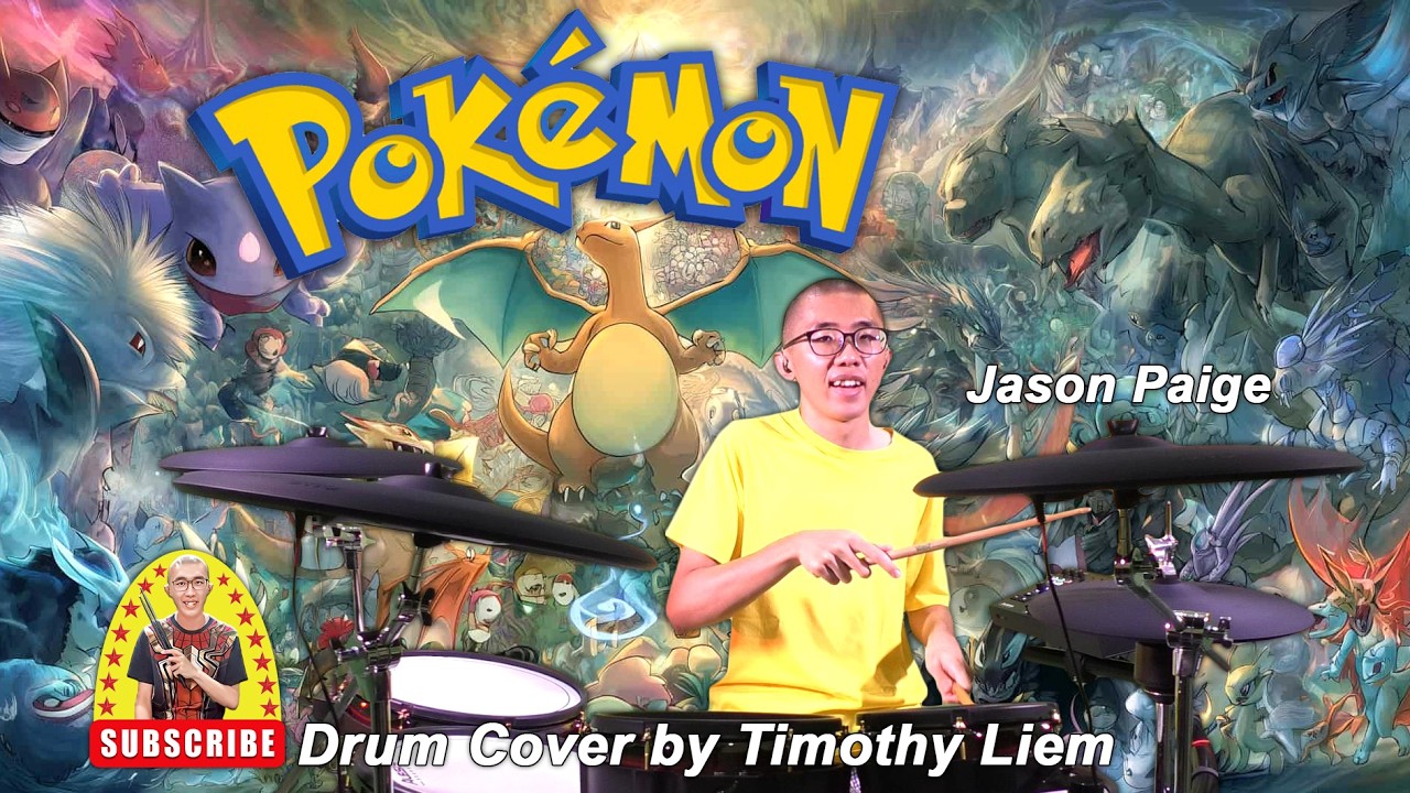 Jason Paige - Pokémon Theme (Drum Cover)