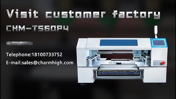 Charmhigh CHM-T560P4 smt Pick and place machine