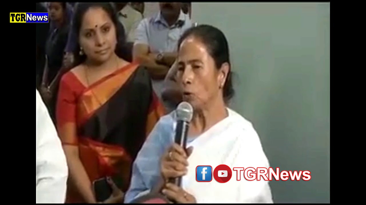 Telangan Cm KCR And Mamatha Banerjee press conference  kolkatha | TGRNews