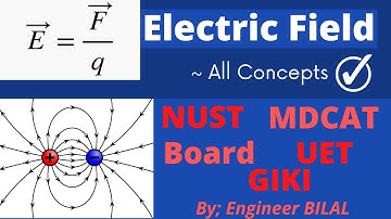 Electric Field Class 12 Physics Board/ NET/ ECAT/ MDCAT/ GIKI ǀǀ Electric Field and Its Intensity