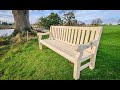 #25. How to make a garden, wooden bench part 1 / Ogrodowa ławka drewniana cz 1