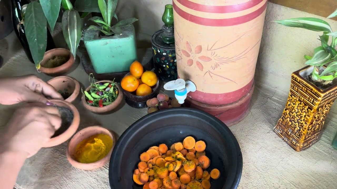 Let's make Carrot Curry (Ceylon Recipe)