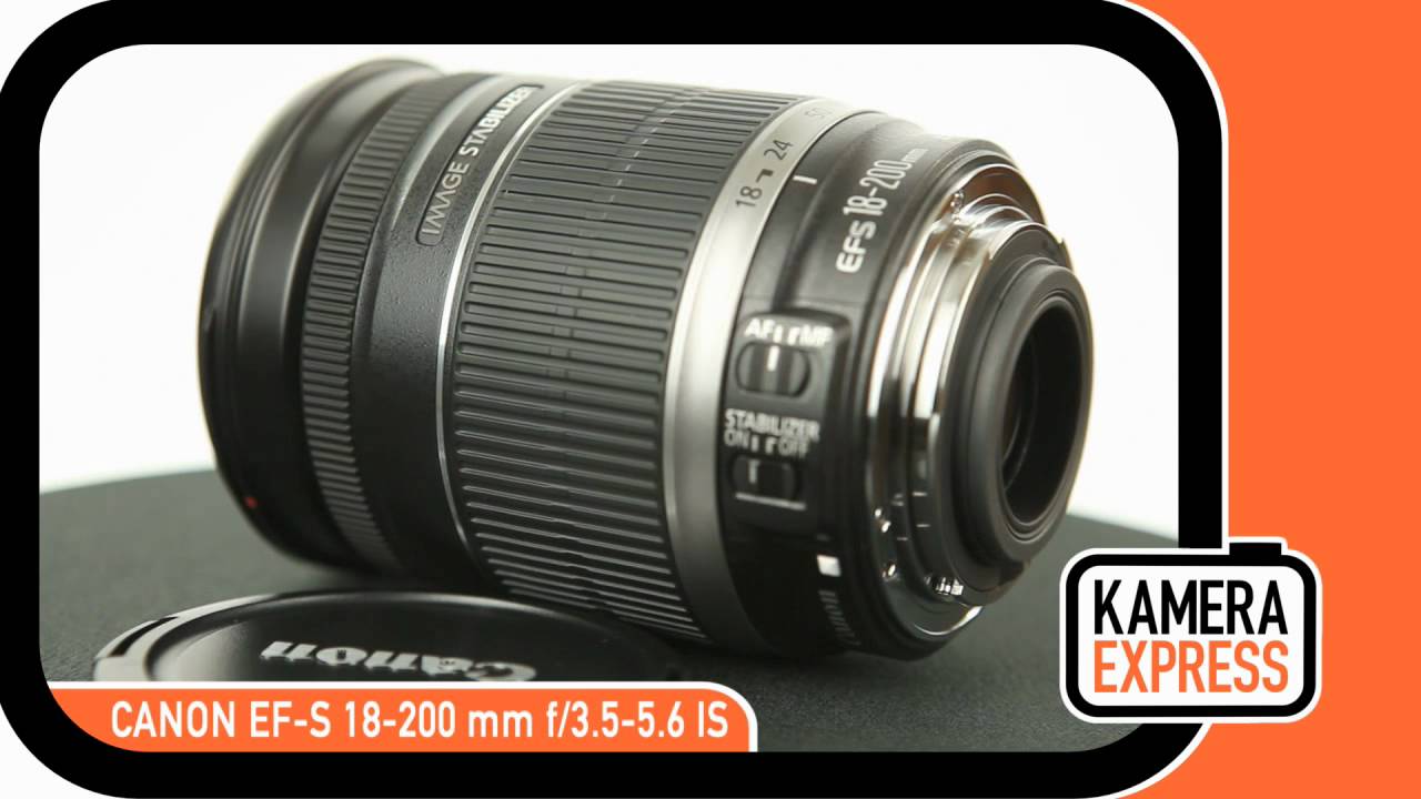 Canon Ef S 18 200 Mm F 3 5 5 6 Uitleg Door Kamera Express Youtube