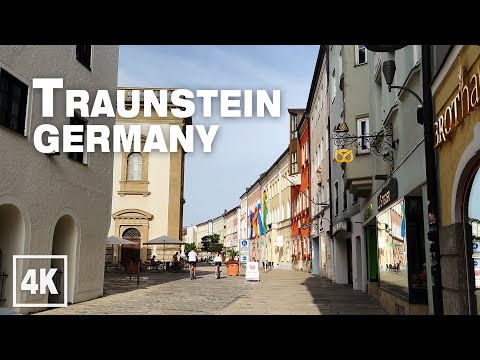 Traunstein GERMANY 2023 • 4K 60 fps HDR ASMR