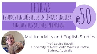 Letras @50: Multimodality and English Studies