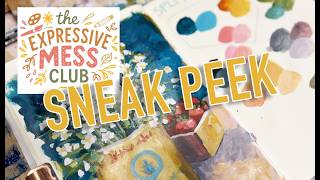 Expressive Mess Club- Sneak Peek - Colour Palette Sept 2025