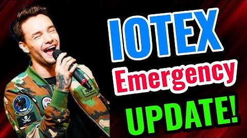 Iotex Emergency Update ||  Iotex Price Prediction Update! Iotex Today News