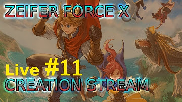 RPG Maker MV - Zeifer Force X Development Stream #11 - More Graphic Editing Stuff!