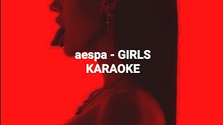 aespa (에스파) - 'Girls' KARAOKE with Easy Lyrics