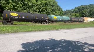 CSX #8846, #1712  M433 Selkirk: Oak Island @ Highland NY 7/8/26
