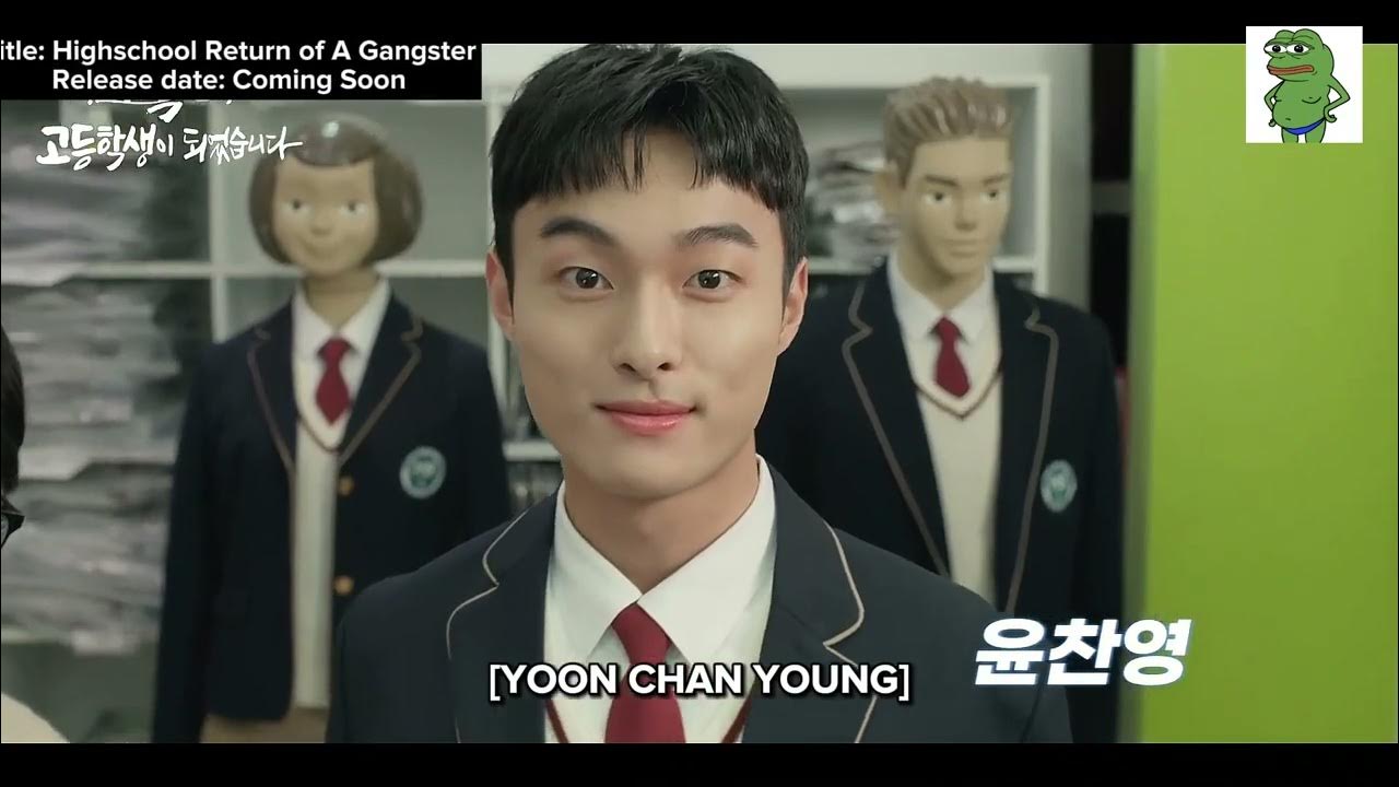 Highschool return of a gangster 2024 official trailer youtube