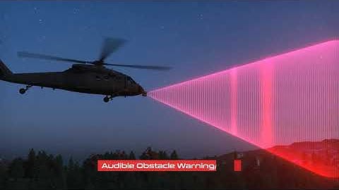 Meteksan Defence Laser-Based Helicopter Obstacle Detection System
