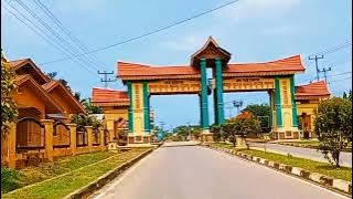 Perjalanan pasar teratak, pasar benai, kota taluk kuantan) (kuansing), di iringi lagu terpopuler.