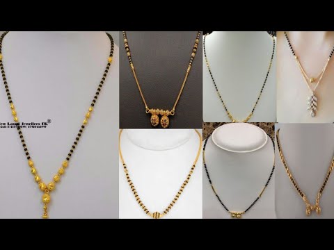 latest nallapusalu chain designs with weight cutehowto gold nallapusalu long chain designs with price
