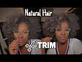 How To Trim Your Own Natural Hair | No More Dead Ends