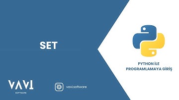 PYTHON İLE PROGRAMLAMAYA GİRİŞ | DERS 12 - SETS