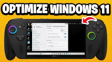 How to Optimize Windows 11 for ROG Xbox Ally X Performance - Fastest Guide
