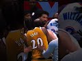 FIGHT BREAKS OUT IN THUNDER WIZARDS  #nba  #basketball #nbafight