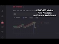 CSGO500 Graphs chrome extension