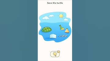 Dop2 delete one part level 494 Save the turtle🐢🤔