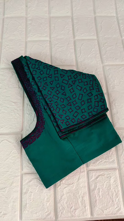 For booking 📞 8778725377 Computer embroidery design 🧵🪡#simpleworkblouse #threadwork #onlineshopping