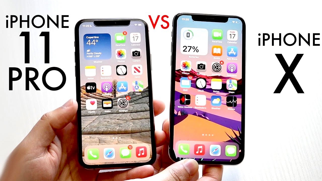 iPhone 11 Pro Vs iPhone X In 2022! (Comparison) (Review) - YouTube