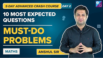 10 Most Expected Maths Questions for JEE Advanced 2022 Exam | JEE Advanced Maths Preparations