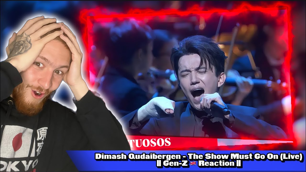 His Voice Is Something Special ..! Dimash Qudaibergen - The Show Must Go On (Live) || Reaction ||