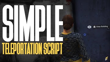 Simple Teleportation Script For FiveM | QBCore & ESX