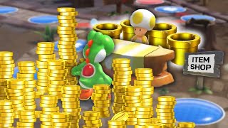 Mario Party, but we spend ALL our coins on ITEMS!