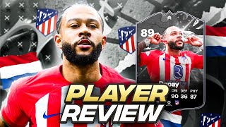 89 SHOWDOWN DEPAY SBC PLAYER REVIEW | FC 24 Ultimate Team