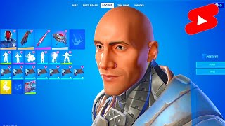 Boss Trick The Rock in Fortnite!  #shorts