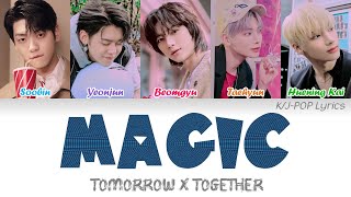 TXT (투모로우바이투게더) - Magic Colour Coded Lyrics