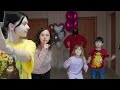 Квест Игра в кальмара на День рождения Ксюши! Соня - кукла!